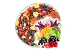 Herbata Owocowa TRUSKAWKOWA MARGARITA Tropikalna Eksplozja Smaków